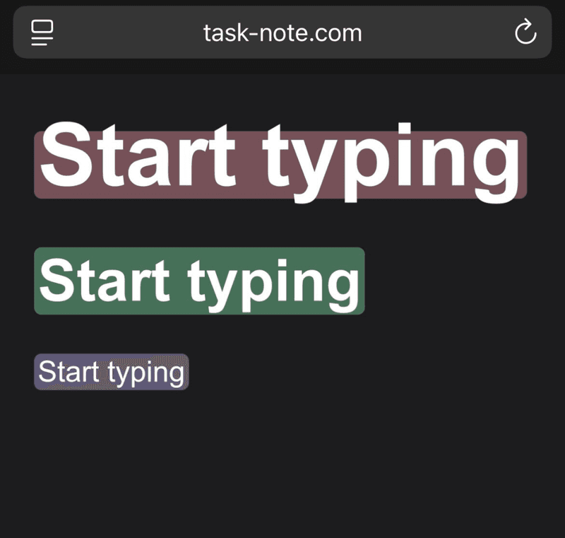 TaskNote Highlights Feature