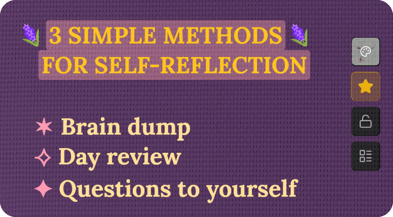 Preview: Simple Self-Reflection Methods