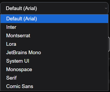 TaskNote New Fonts