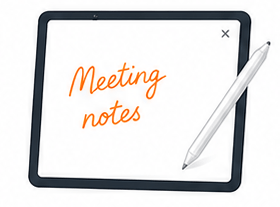 Handschrift-Notiz-App